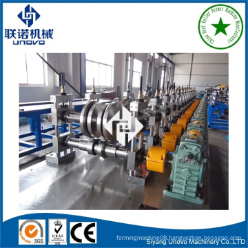 automatic rolling machine for glass partition keel